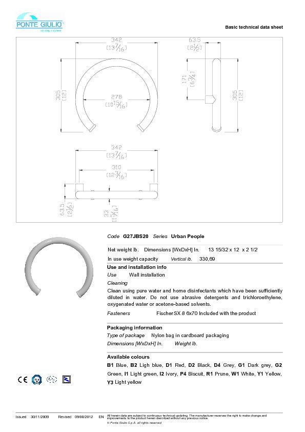 Circular Shower Grab Bar 330 wt capacity 14 Colors