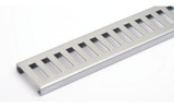 Proline linear shower drain cover designed for modern tiled showers