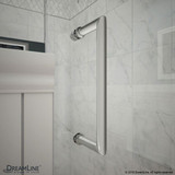 DreamLine Elegance | 56-1/4 to 58-1/4 x 72 Pivot Shower Door | Chrome Handle