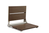 Wall Mount Folding Shower Seat | 500 lbs Capacity | Solid Color