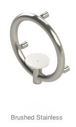 Soap Dish + Integrated Grab Bar | Invisia Collection (INV-SD)