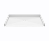 60 X 36 Curbless Shower Base | Center Drain | 3 - 5 Days to Ship
