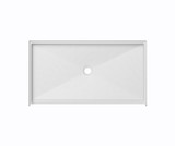 60 X 36 Curbless Shower Base | Center Drain | 3 - 5 Days to Ship