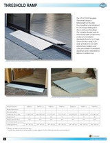 Threshold Ramp | 1 inch | Aluminum (TMER 1) | EZ Access