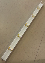 Semi-Permanent Removable Shower Threshold - BOTTOM VIEW