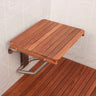 Fold Down Shower Seat Teak | ADA Compliant