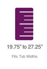 Bathtub Bench | Bathtub Transfer | Brazilian Walnut