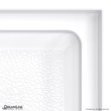 Solid Surface Shower Pan | 42 x 34 | White | Center Drain