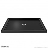 DreamLine Shower Base | 48 x 32 | Center Drain | Black