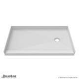 Tile Ready Shower Pan | 60 x 30 | Left Drain