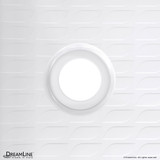 Solid Surface Shower Pan | 60 x 30 | White | Left Drain