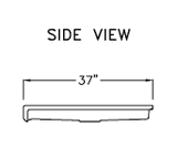 48 X 36 Barrier Free Shower Pan specs