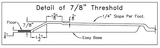 48 X 36 Barrier Free Shower Pan specs