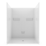 Walk in Shower 60 X 60 inch (EZA6060BF5P1.125C)