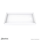 Solid Surface Shower Pan | 60 x 32 | White | Right Drain