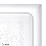 Solid Surface Shower Pan | 60 x 32 | White | Right Drain