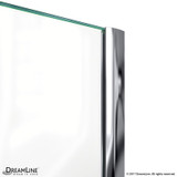 Frameless Neo Angle Shower Enclosure Adjustment Rail