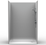 Roll In Shower Stall | 54 x 36 | Multi-Piece | Subway Tile