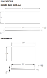 ProLine linear shower drain by QuickDrain