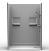 Shower Remodel | 60 x 30 | Multi-Piece Stall | Subway Tile