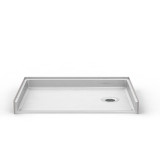 Barrier Free Shower Pan | 48 x 34 | Curbless Shower Base | Right Drain