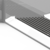 ADA Shower Pan | 63 x 39 | Barrier Free | Front Trench Drain