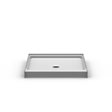 Curbed Shower Base | 38 x 38 | Center Drain | 4" Curb