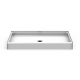 Curbed Shower Pan | 60 x 34 | Center Drain