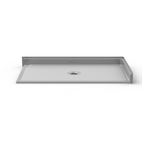 Double Entry Shower Pan | 60 x 36 | Barrier Free | Center Drain | Right Wall
