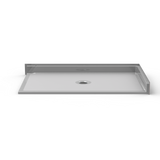 Double Entry Shower Pan | 60 x 48 | Barrier Free | Center Drain | Right Wall Double Entry Shower Pan | 60 x 48 | Barrier Free | Center Drain | Right Wall