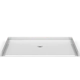 90 x 68 ADA shower pan with barrier-free entry for wheelchair accessible bathrooms
