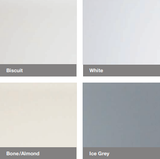 ADA Shower Stall | 63 x 37 | Single-Piece | Wing Wall | 4" Tile