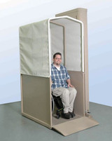Vertical Wheelchair Lift for 147 inches rise | Made in USA