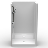 Stand Up Shower | 50 x 34 | 1-Piece | Reveal Flange | Smooth
