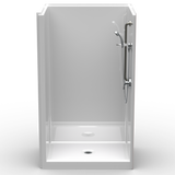 Stand Up Shower | 50 x 34 | 1-Piece | Reveal Flange | Smooth