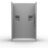 Stand Up Shower Stall | 60 x 38 | Single-Piece | Subway Tile