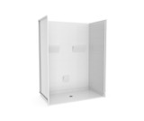 60 X 33 Roll-in Shower Stall | Barrier Free | Center Drain