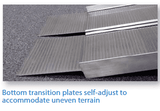 Suitcase Ramp for Wheelchairs & Loading | Aluminum