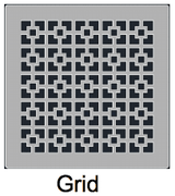 Level Entry Shower Waterproofing System Strainer Pattern Grid