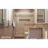 DreamLine Unidoor-X | 60 to 60-1/2 x 72 Hinged Shower Door| Brushed Nickel