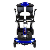 Folding Travel Mobility Scooter | ZooMe Auto-Flex | Blue