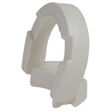 Hinged Toilet Seat Riser | Standard Seat | 3.5 Inches