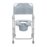 Roll In Shower Commode Chair | Aluminum & Affordable