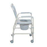 Roll In Shower Commode Chair | Aluminum & Affordable