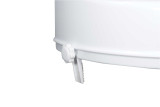 Raised Toilet Seat Lock and Lid, Standard Seat | 4 Inches