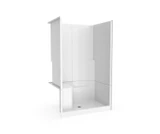 48 X 36 Shower Stall + Built-in left Seat | Multi-Piece