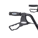 Bariatric Rollator with Padded Seat | Blue | 500 lbs wt cap