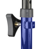 Rolling Walker | Adjustable Height | 6" Wheels | Blue