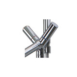 60-in x 30-in x 24-in Freestanding Tub and Faucet Kit, White TRS_SAN6030-T4230