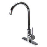 Single Handle Kitchen Faucet | Transolid T3510-LS | Polished Chrome